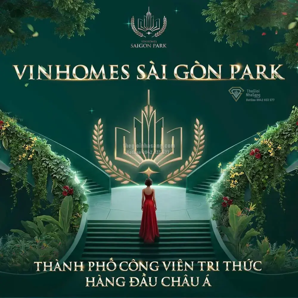 Vinhomes Saigon Park: Biểu tượng tri thức và thiên nhiên tại Tây Bắc TP.HCM thúc đẩy thị trường bất động sản cao cấp