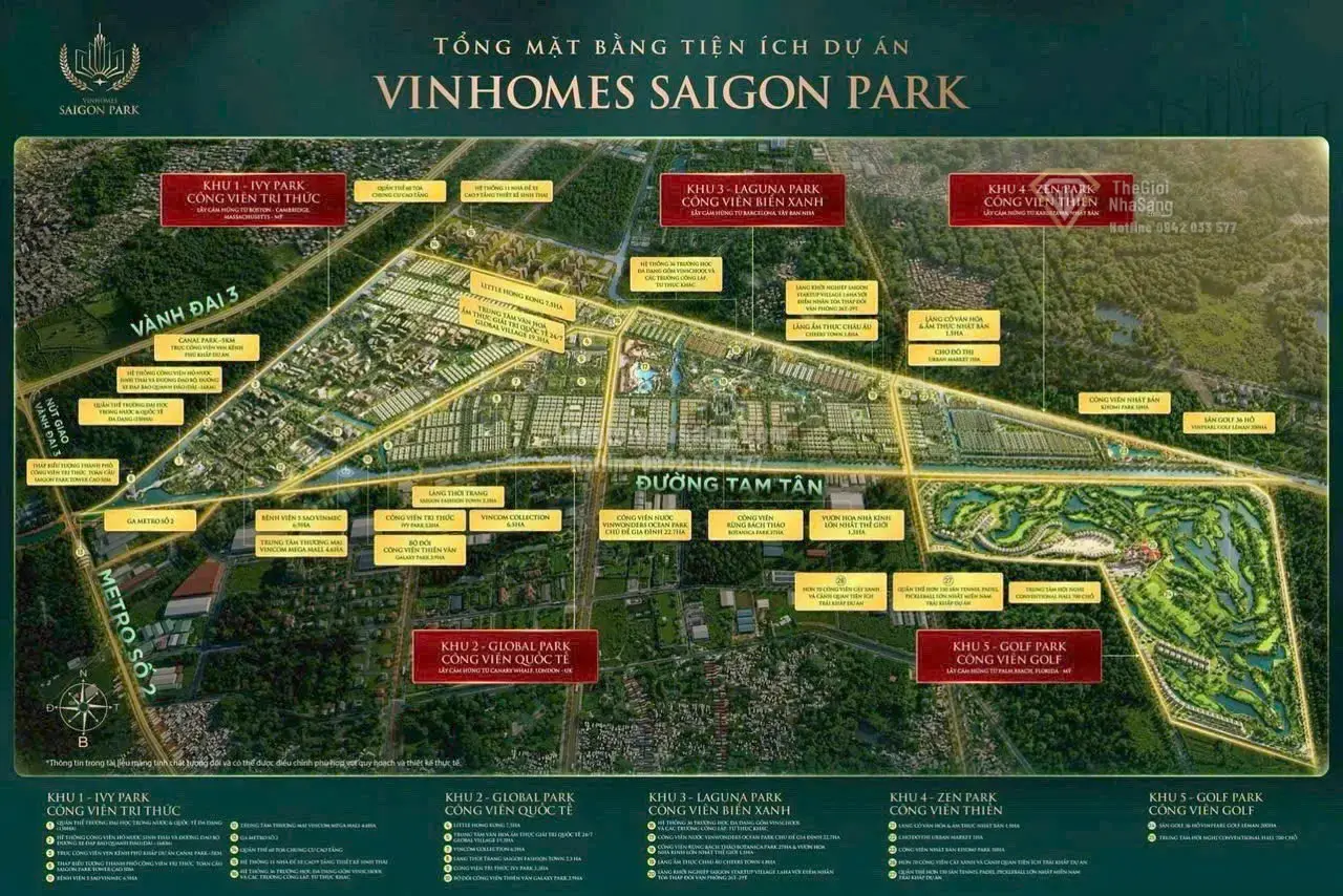 Vinhomes Saigon Park: Cơ hội đầu tư bất động sản chiến lược tại trục Tây Bắc TP.HCM