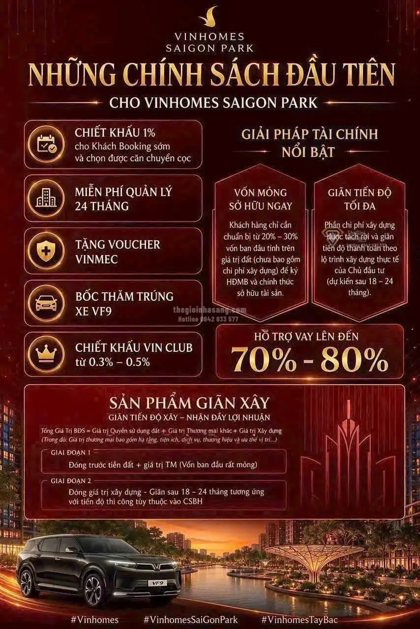Vinhomes Saigon Park: Cơ hội đầu tư bất động sản chiến lược tại trục Tây Bắc TP.HCM