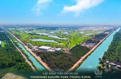Vinhomes Saigon Park: Đại Đô Thị Tương Lai Tại Cửa Ngõ Tây Bắc TP.HCM Đang Tăng Tốc Phát Triển