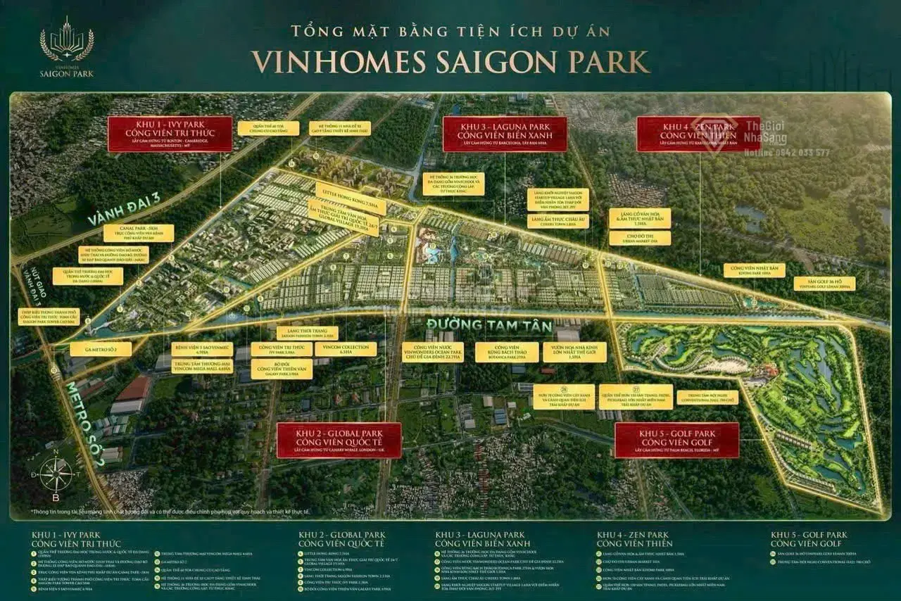 Vinhomes Saigon Park: Điểm Sáng Đầu Tư Bất Động Sản Tây Bắc TP.HCM Năm 2026