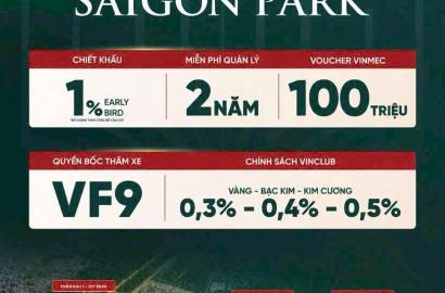 Vinhomes Saigon Park Hóc Môn: Cơ hội đầu tư bất động sản đô thị công viên tri thức hàng đầu châu Á