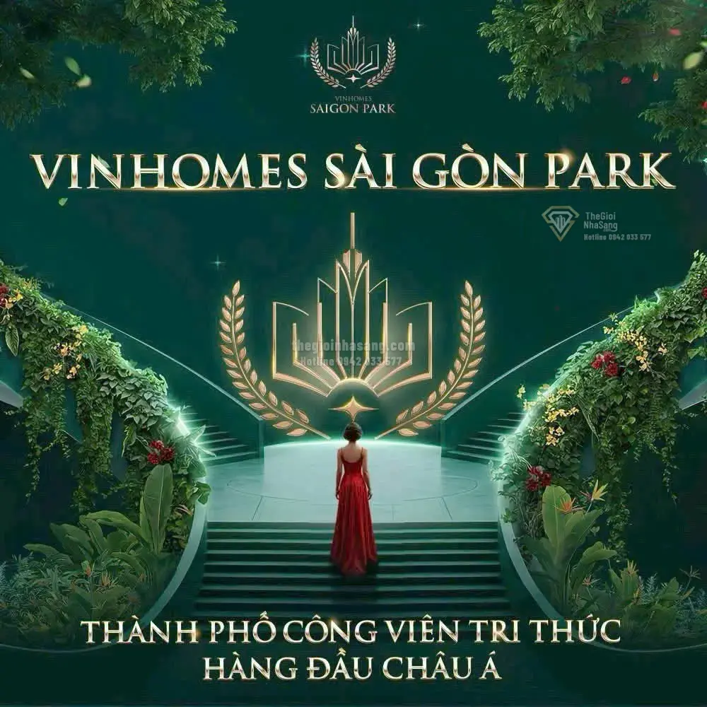 Vinhomes Saigon Park Hóc Môn: Cơ hội đầu tư và an cư tại siêu đô thị tri thức Tây Bắc TP.HCM