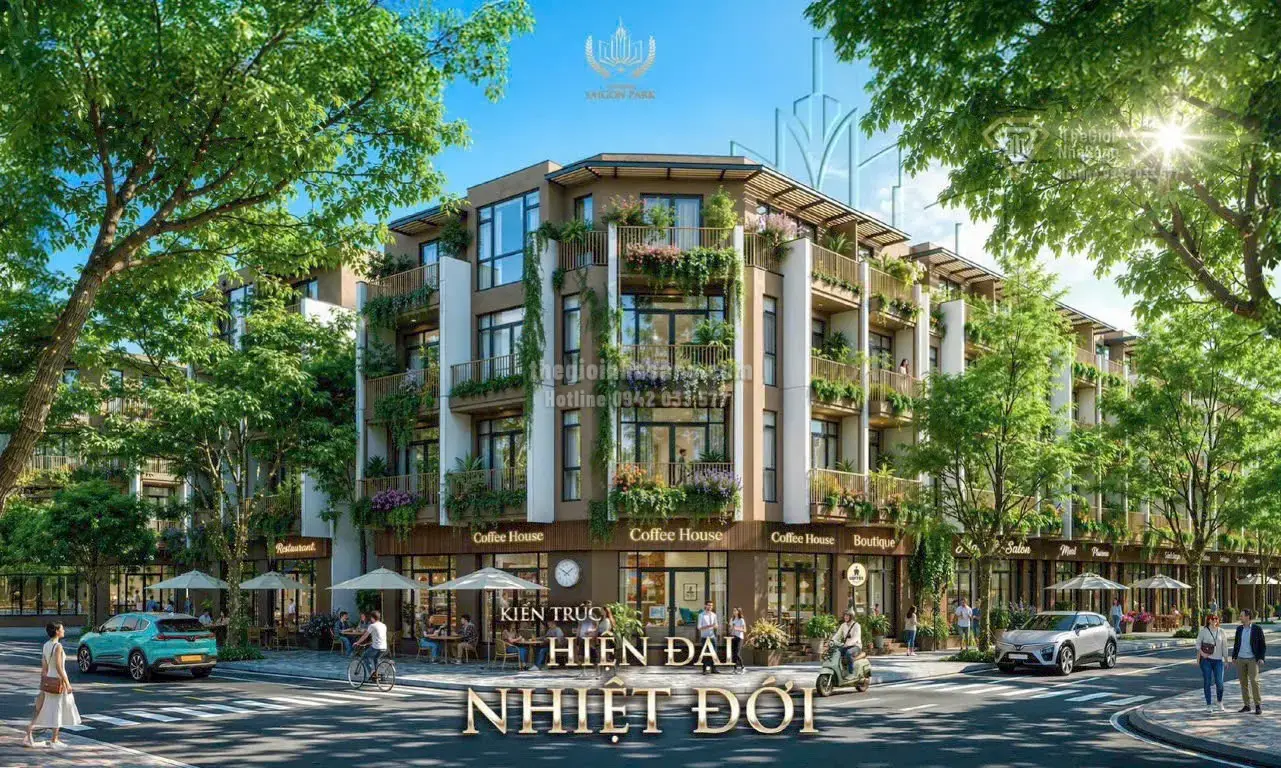 Vinhomes Saigon Park: Kiến trúc nhà phố hiện đại hòa quyện thiên nhiên trong đại đô thị sinh thái