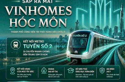 Vinhomes Saigon Park: Mô Hình Thành Phố Công Viên Tri Thức Định Hình Thị Trường Bất Động Sản Tây Bắc TP.HCM