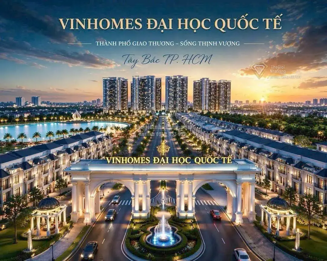 Vinhomes Saigon Park: Siêu đô thị công viên Tây Bắc TP.HCM và tiềm năng tăng giá bứt phá nhờ hạ tầng trọng điểm
