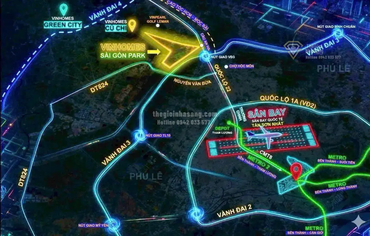 Vinhomes Saigon Park: Siêu Đô Thị Công Viên Tri Thức Phía Tây Bắc TP.HCM và Tiềm Năng Đầu Tư Bất Động Sản 2026