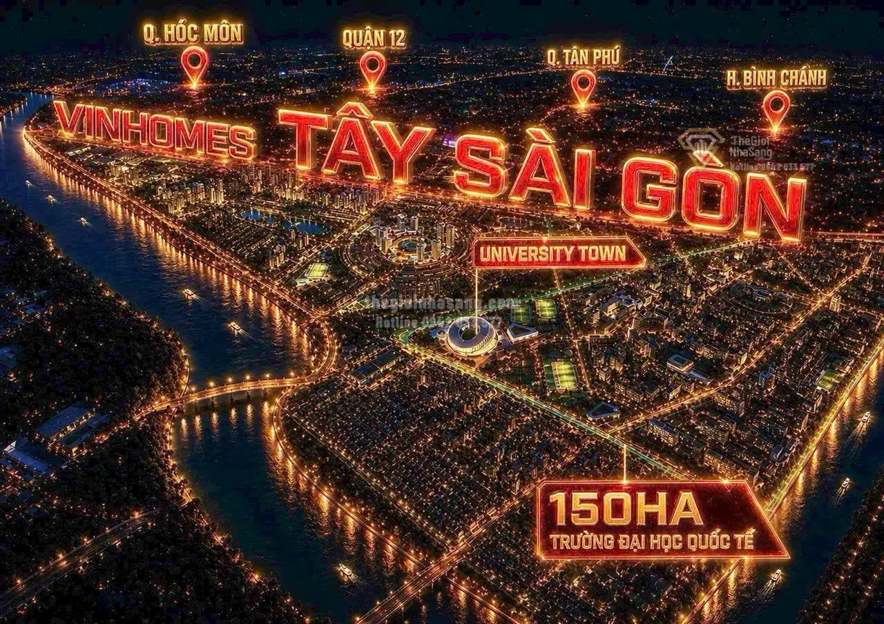 Vinhomes Saigon Park: Siêu Đô Thị Công Viên Tri Thức Tây Bắc TP.HCM và Cú Hích Hạ Tầng Đột Phá