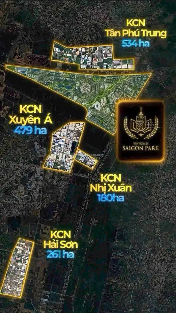 Vinhomes Saigon Park và Sức Hút Từ Hệ Sinh Thái Công Nghiệp Tây Bắc TP.HCM