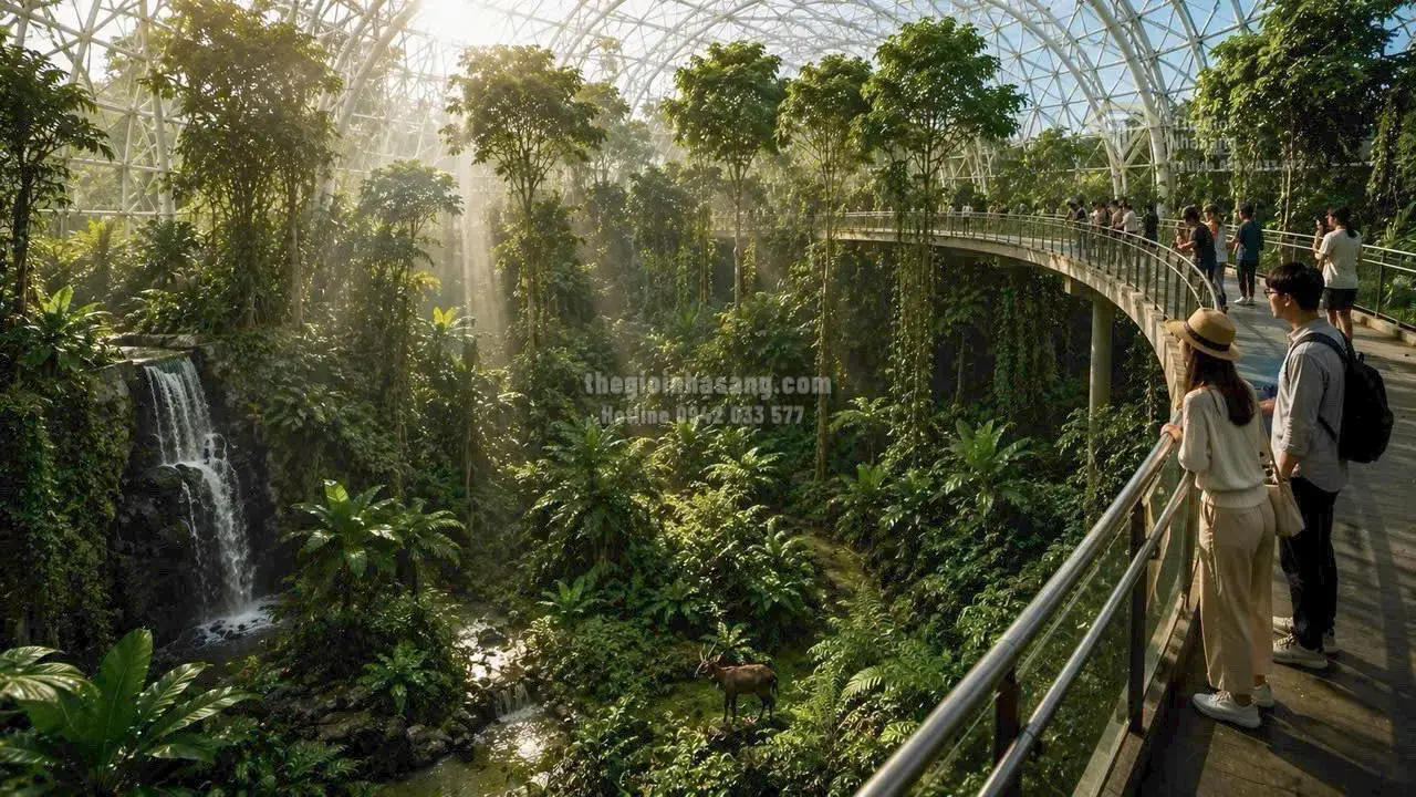 Vườn Hoa Nhà Kính 1,5ha Lớn Nhất Thế Giới Tại Vinhomes Sài Gòn Park: Biểu Tượng Mới Của Bất Động Sản Cao Cấp TP.HCM