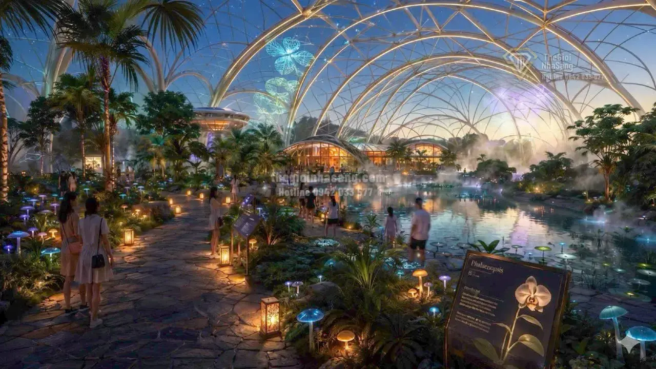 Vườn Hoa Nhà Kính 1,5ha Lớn Nhất Thế Giới Tại Vinhomes Sài Gòn Park: Biểu Tượng Mới Của Bất Động Sản Cao Cấp TP.HCM
