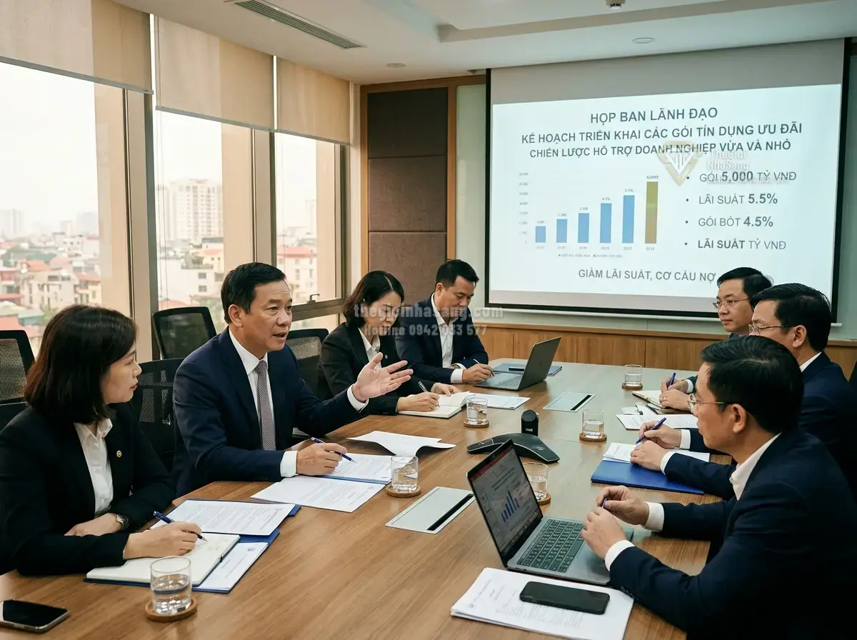 Xu hướng giảm lãi suất ngân hàng và tác động đến thị trường bất động sản cao cấp năm 2026