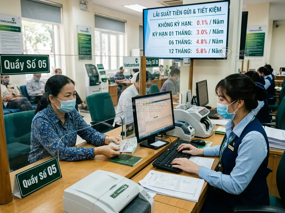 Xu hướng giảm lãi suất ngân hàng và tác động đến thị trường bất động sản cao cấp năm 2026