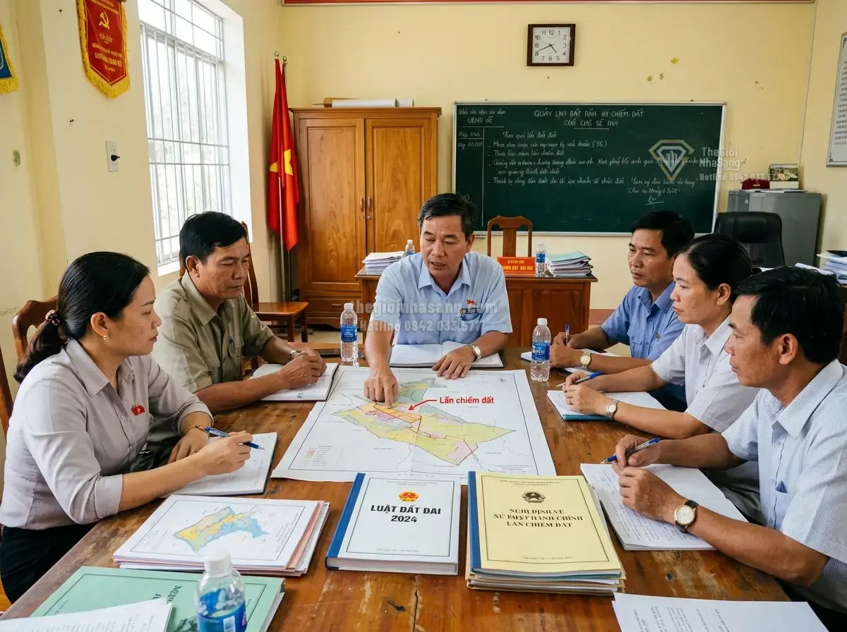 Xử lý hành vi lấn, chiếm đất theo quy định mới: Tác động và hướng đi cho nhà đầu tư bất động sản