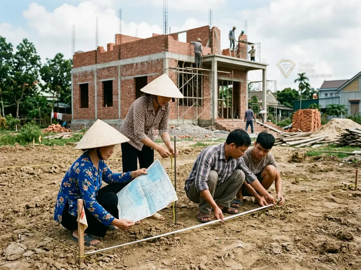 Xử lý xây nhà lệch vị trí đất trên sổ: Những quy định pháp lý và hướng đi cho nhà đầu tư bất động sản