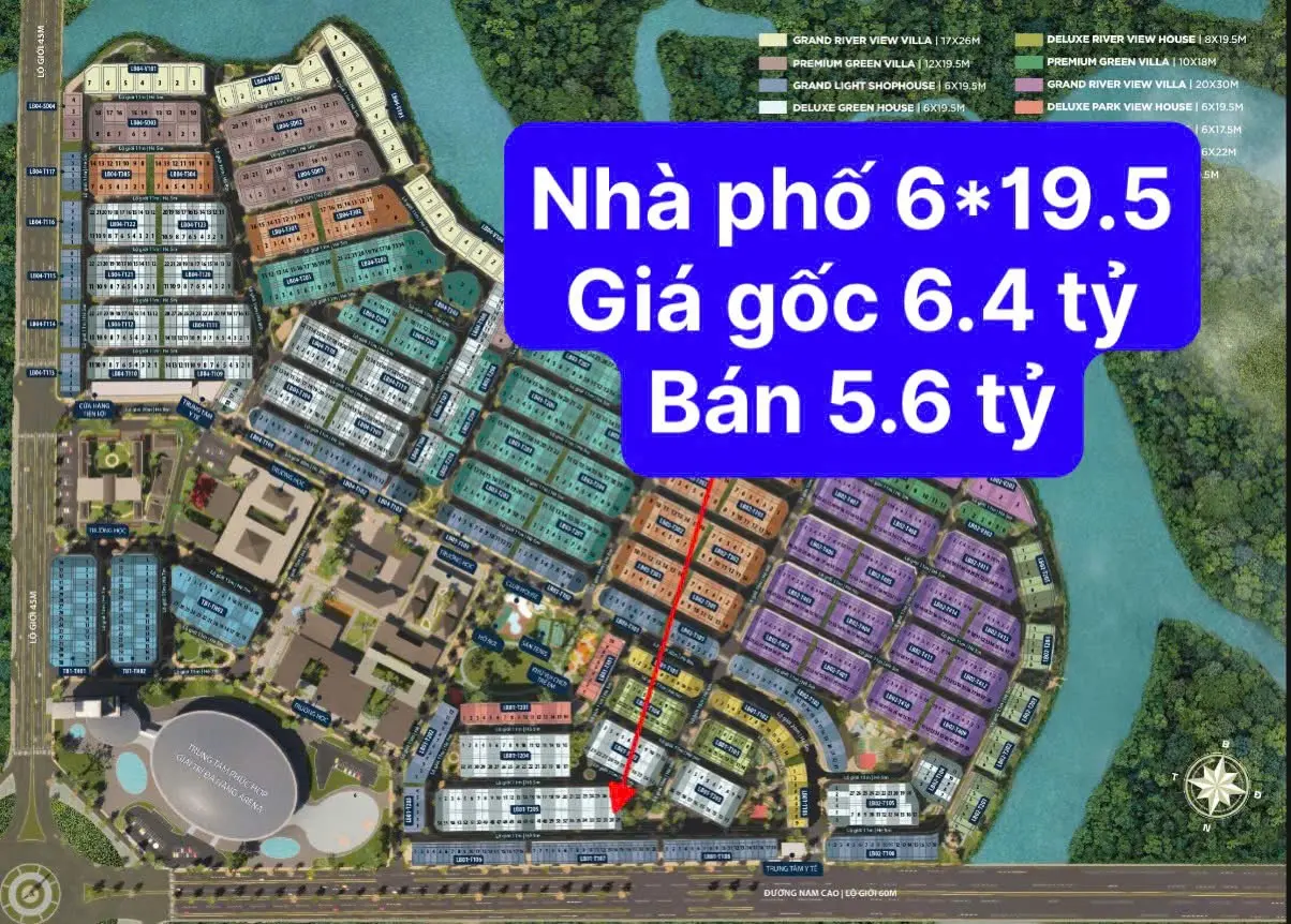 Bán Gấp Nhà Phố 6x19.5m, Giá Tốt Nhất Thị Trường, Vị Trí Đẹp, Sổ Hồng Riêng