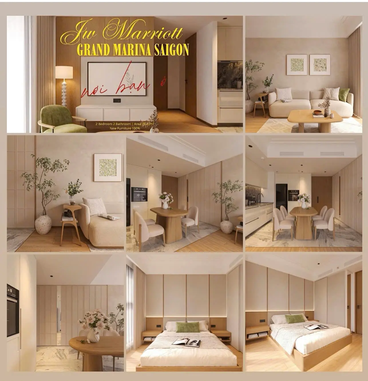 Bán Căn Hộ 3PN Cao Cấp Vinhomes Grand Park TP. Thủ Đức – View Sông, Tiện Ích Đỉnh Cao