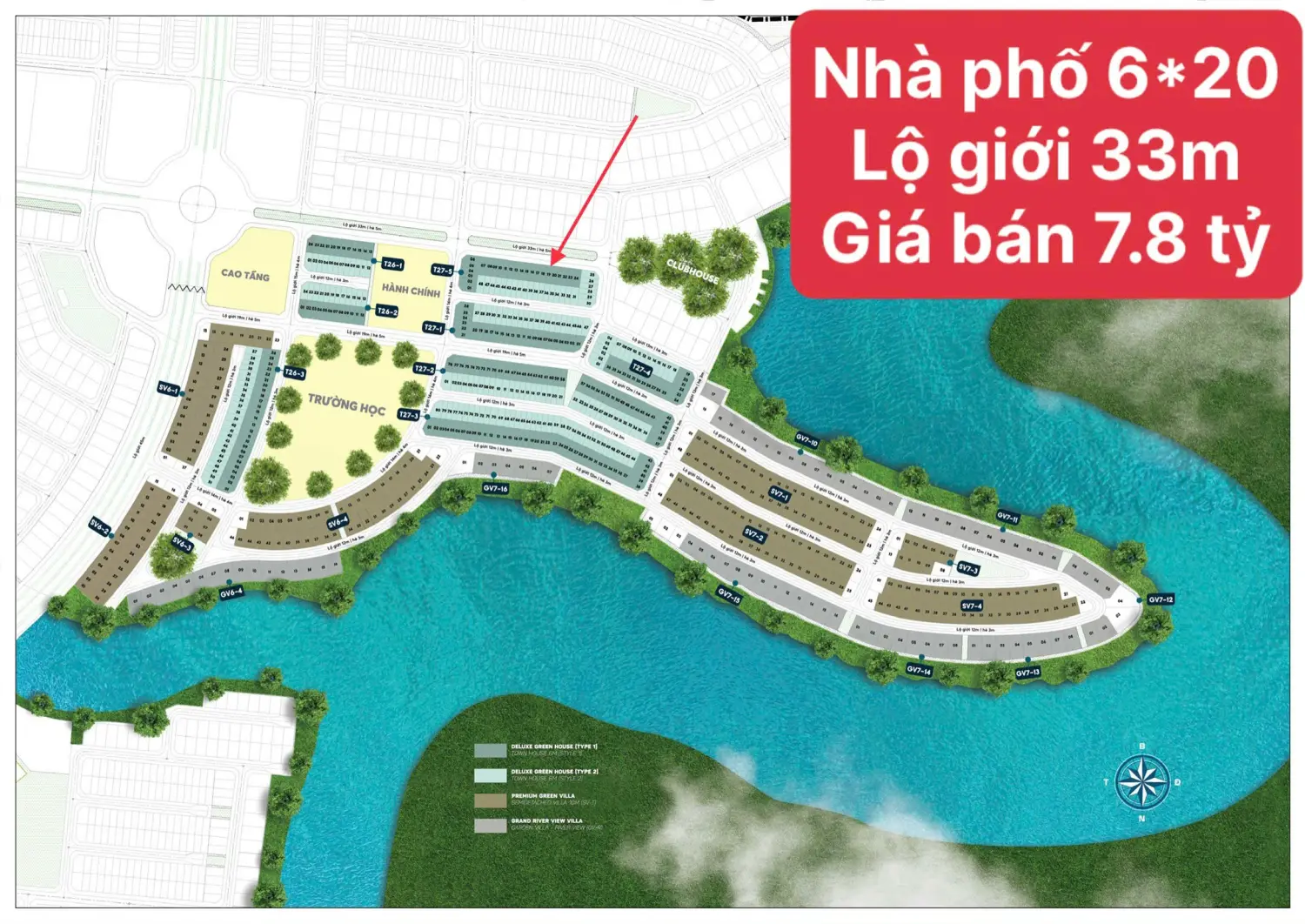 Bán Nhà Phố Mặt Tiền 6x20m Lộ Giới 33m, Giá Tốt Nhất Thị Trường - Cơ Hội Đầu Tư Vàng!