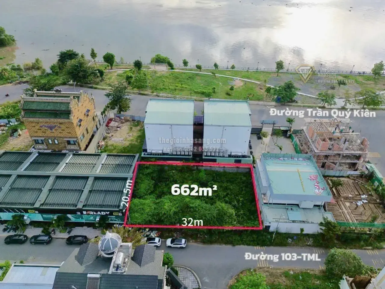 Bán đất biệt thự dự án Huy Hoàng Quận 2 diện tích 662m2 giá 162.19 tỷ