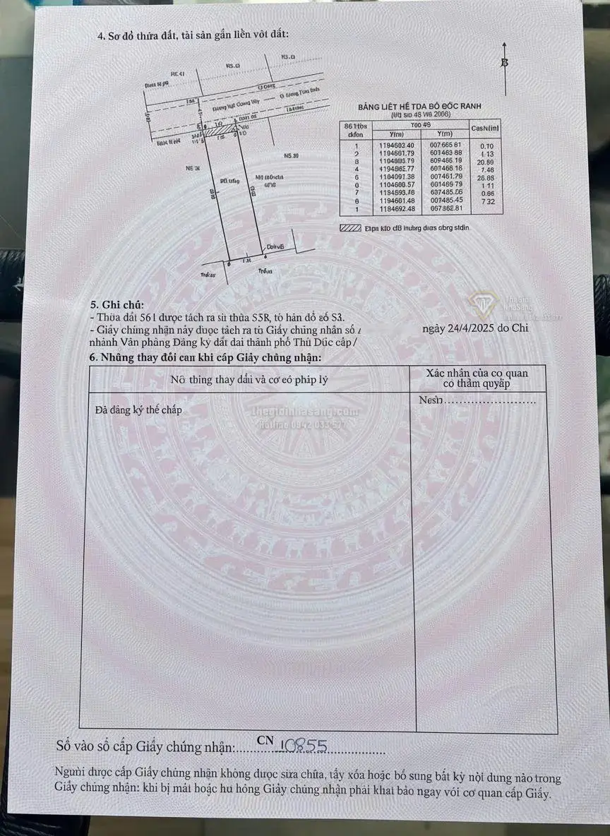 Bán Đất dự án Ngô Quang Huy Quận 2 diện tích 224m2 giá 80 tỷ