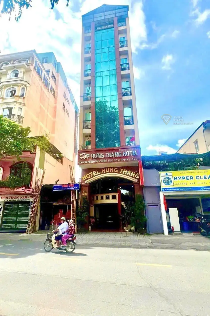 Bán Khách Sạn MT Nguyễn Thái Bình, Tân Bình 160.8m2, 8 lầu, giá 75 tỷ