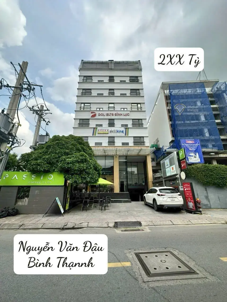 Bán Toà Nhà Văn Phòng tại Quận Bình Thạnh, diện tích 565.4m2, giá 260 tỷ