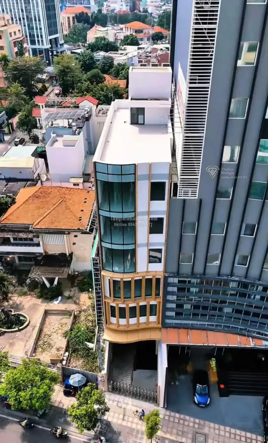 Bán tòa văn phòng mặt tiền 191 Nam Kỳ Khởi Nghĩa Quận 3 diện tích 144m2 giá 140 tỷ