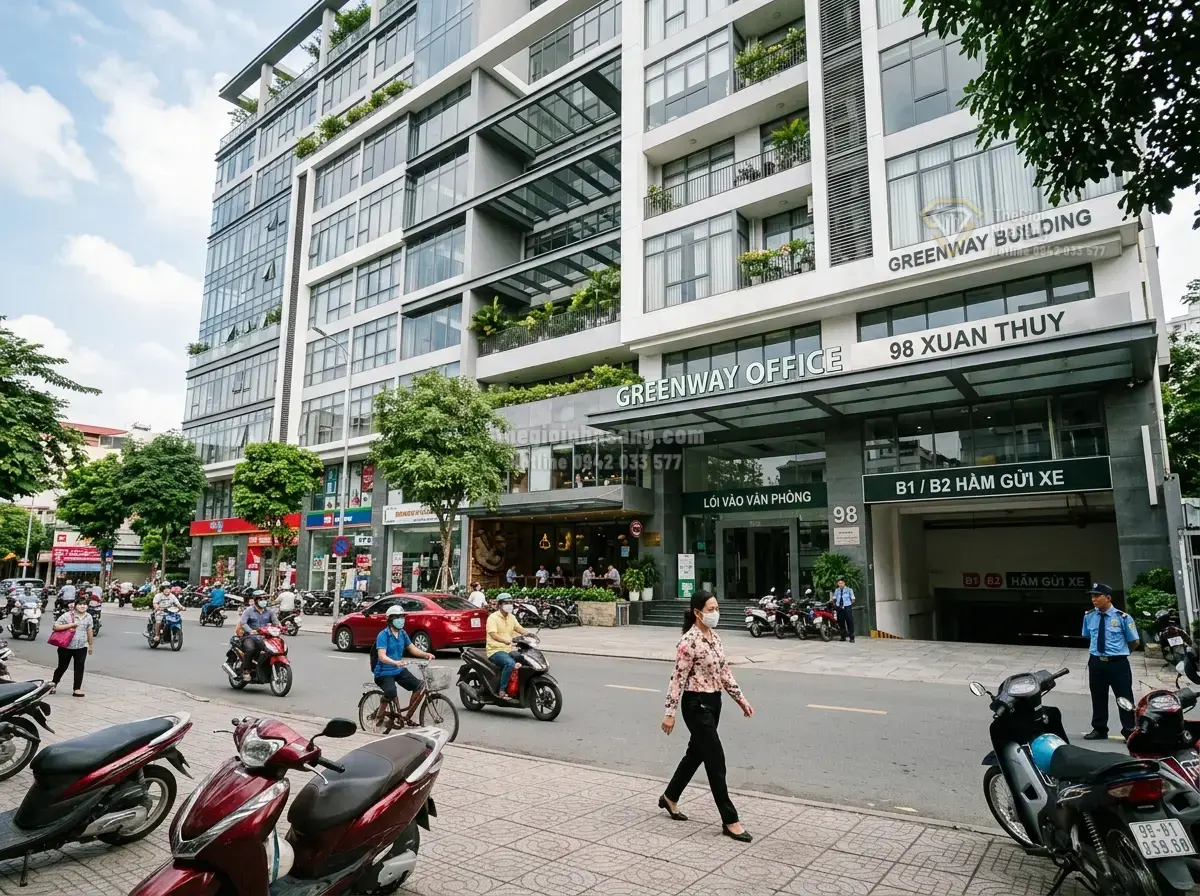 Bất động sản dòng tiền Building 98 Xuân Thủy, Quận 2 diện tích 500m2 giá 499.9 tỷ