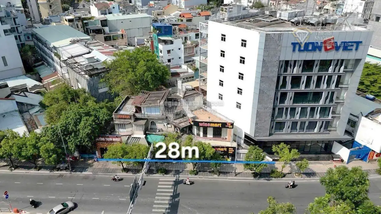 Bất động sản mặt tiền Nguyễn Văn Trỗi Quận Phú Nhuận 465m2 đất 260 tỷ hoặc tòa nhà 9 tầng 471m2 giá 400 tỷ