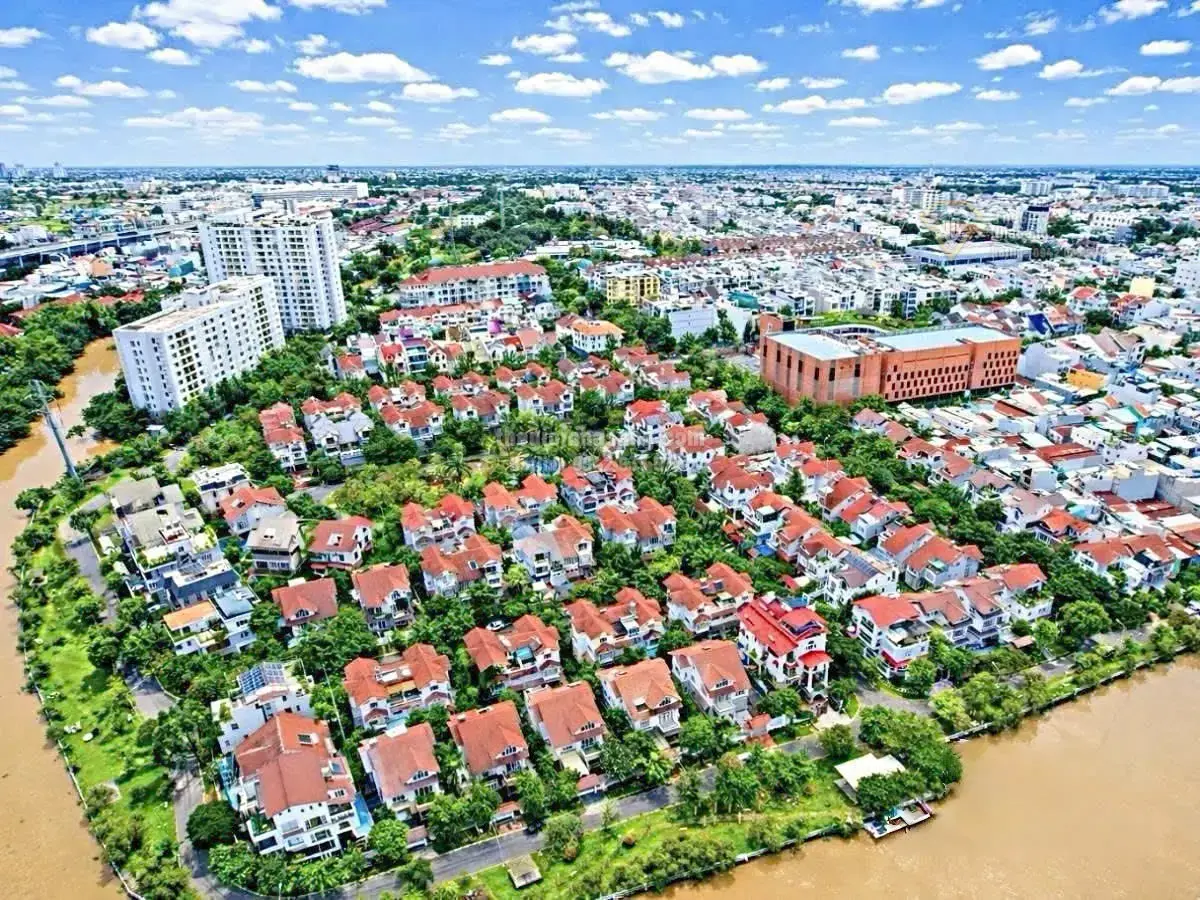 Biệt thự đơn lập Nam Phú Villas Quận 7 diện tích 288m2 giá 36 tỷ