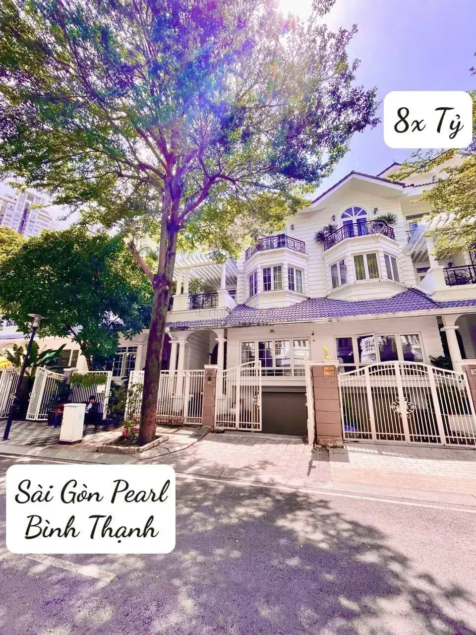 Biệt thự dự án VILLA SAIGON PEARL Bình Thạnh 147m2 4 tầng giá 89 tỷ