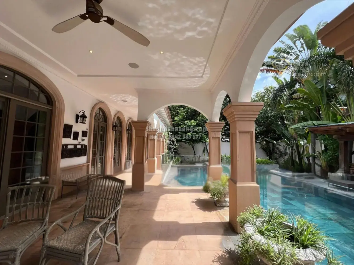 Biệt thự dự án Villa Thảo Điền Quận 2 1214m2 300 tỷ