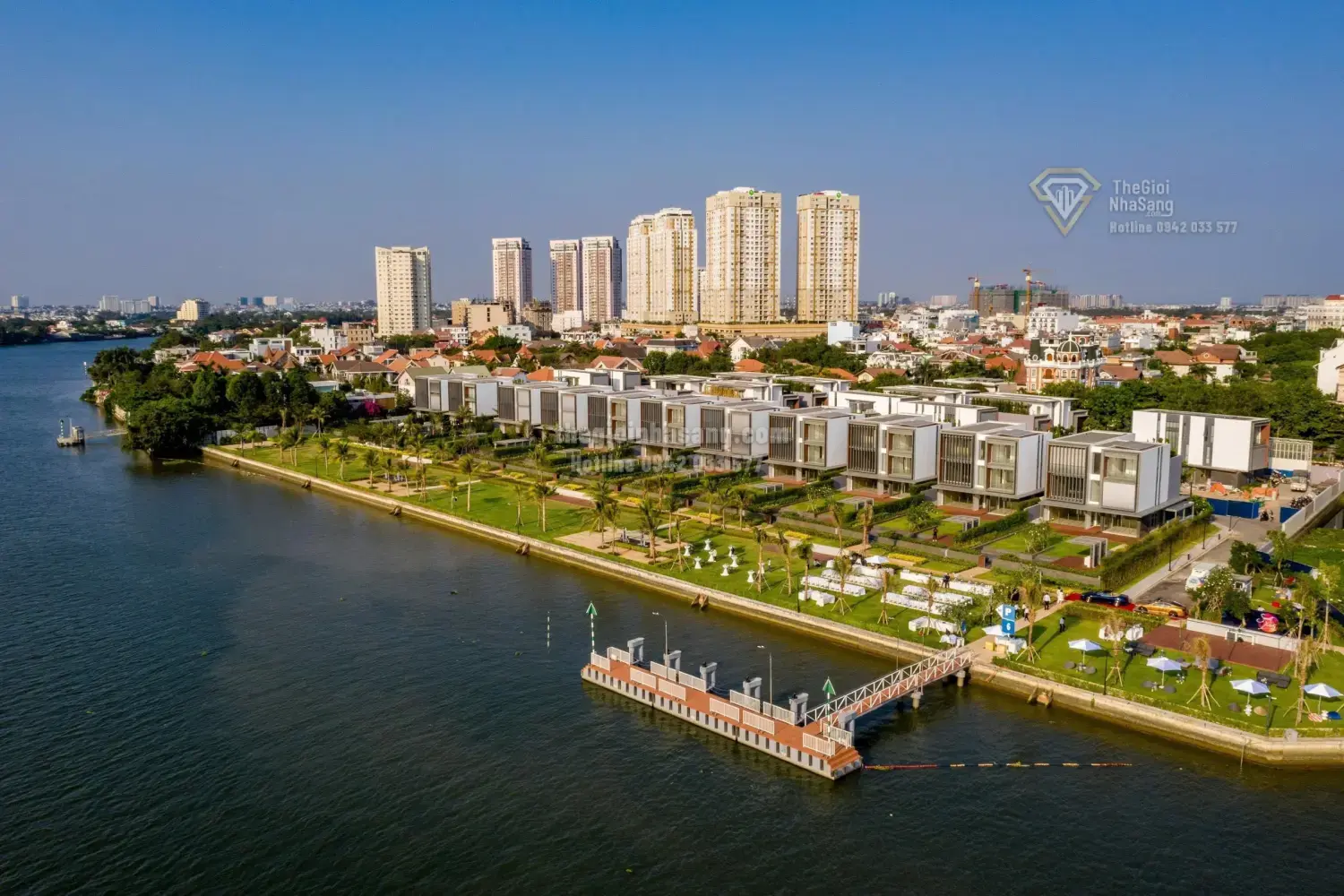 Biệt thự Holm Thảo Điền Quận 2 diện tích 780m2 giá 290 tỷ view sông Sài Gòn