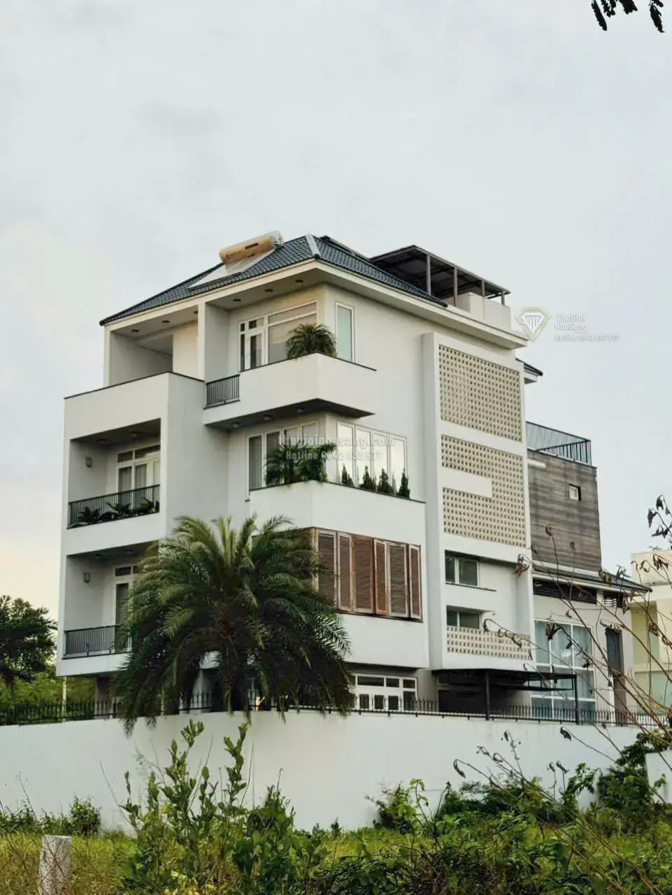 Biệt thự Khu Villa Thủ Thiêm Quận 2 diện tích 466.8m2 giá 112 tỷ