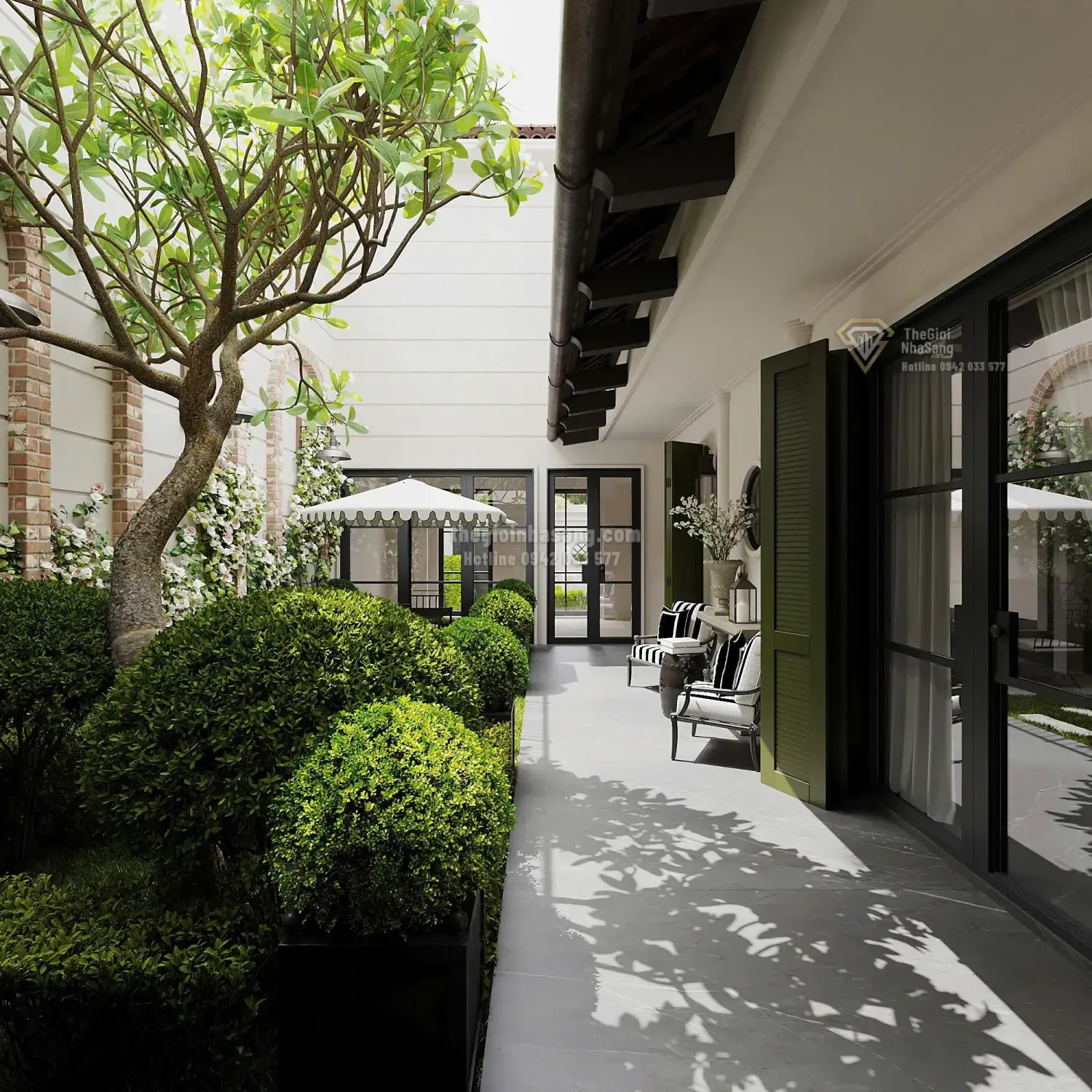 Biệt thự phong cách Chinoiserie quận 1 diện tích 366m2 giá 180 tỷ