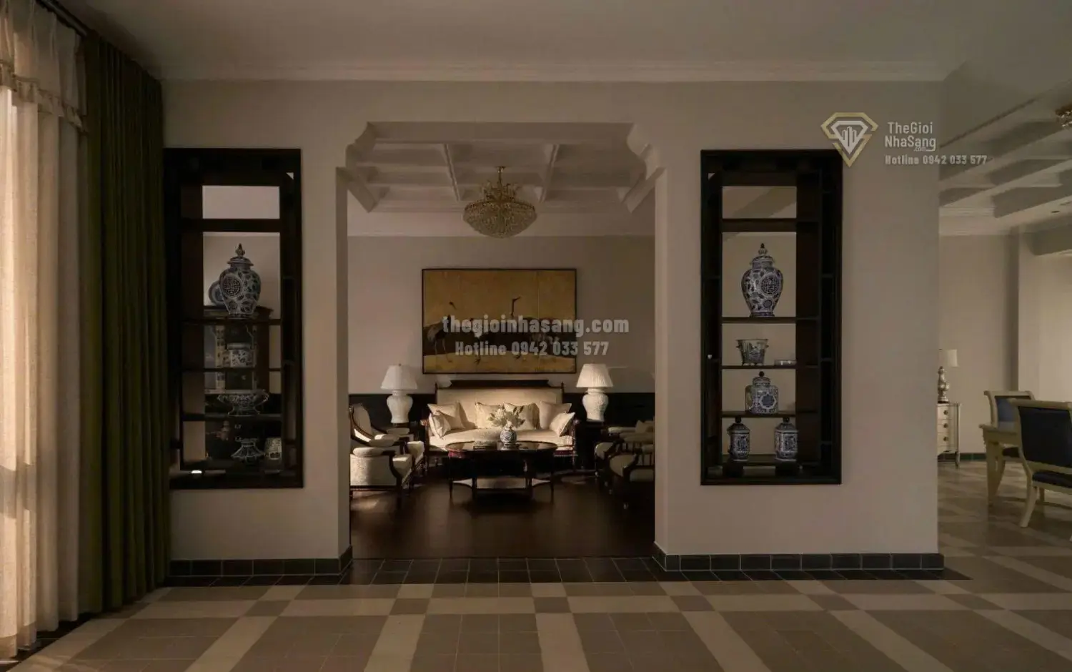 Biệt thự phong cách Chinoiserie quận 1 diện tích 366m2 giá 180 tỷ