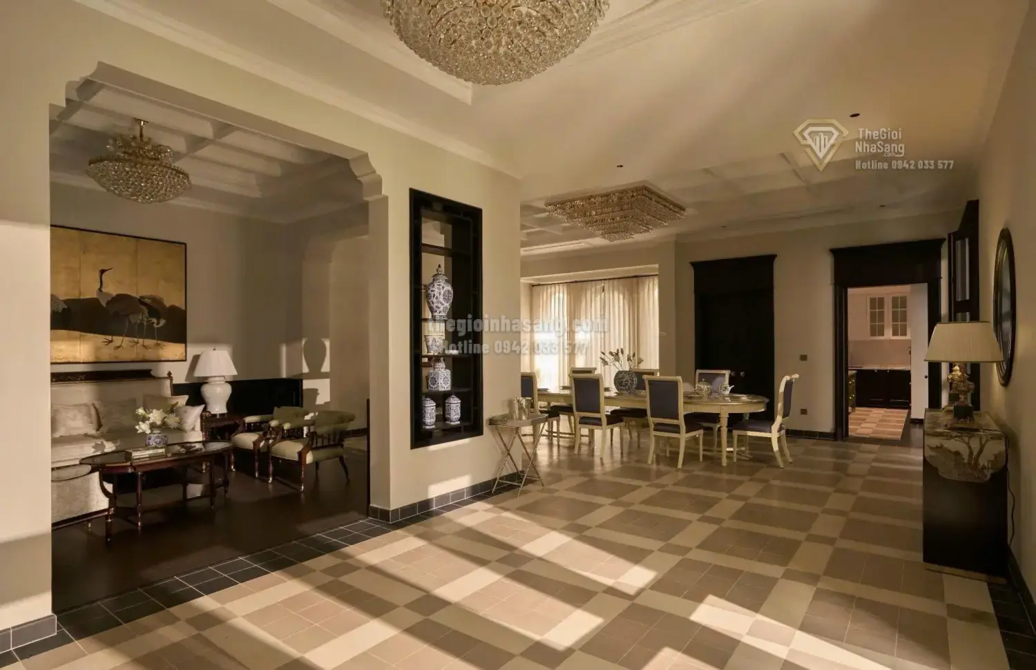 Biệt thự phong cách Chinoiserie quận 1 diện tích 366m2 giá 180 tỷ