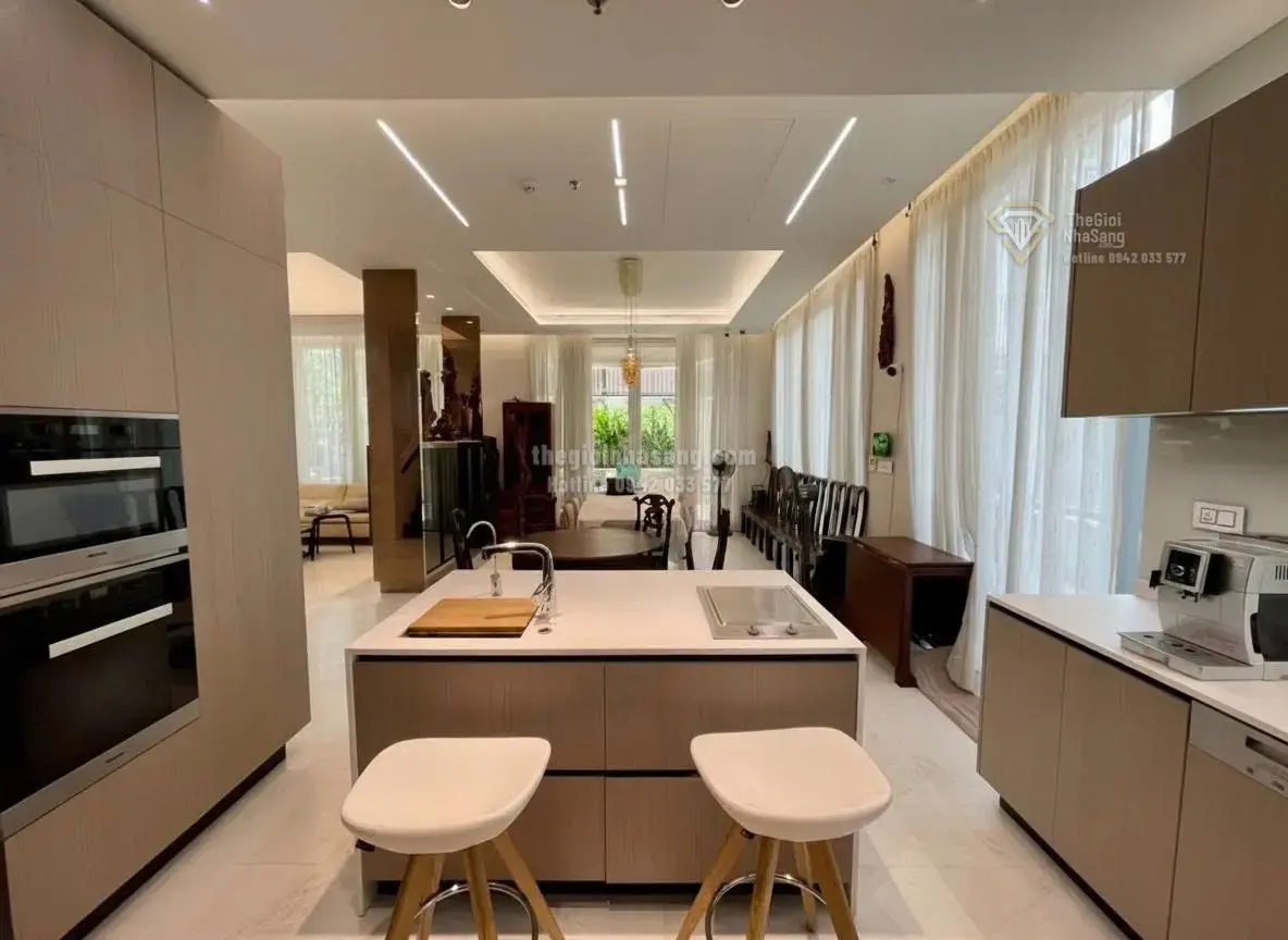 Biệt thự Saroma Villas Thủ Thiêm 343m2 4 phòng ngủ giá 330 tỷ