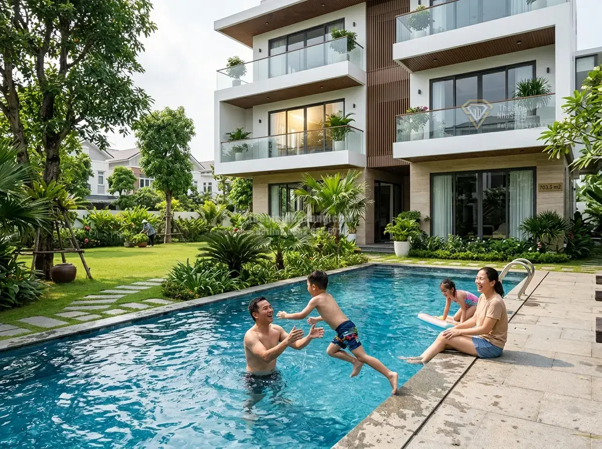 Biệt thự Thảo Điền Phú Nhuận compound Quận 2 703.5m2 170 tỷ