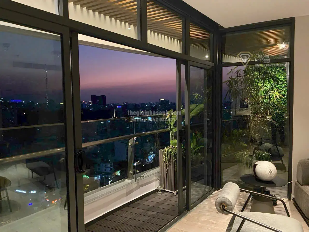 Căn hộ City Garden Thảo Điền 2 phòng ngủ 145m2 cho thuê 3,000 USD/tháng