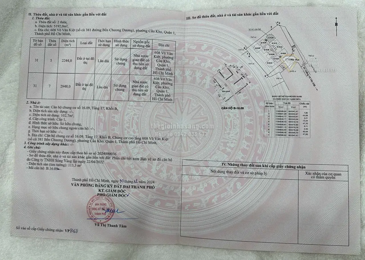 Căn hộ dự án Zenity Quận Bình Thạnh 3PN 116m2 giá 16 tỷ