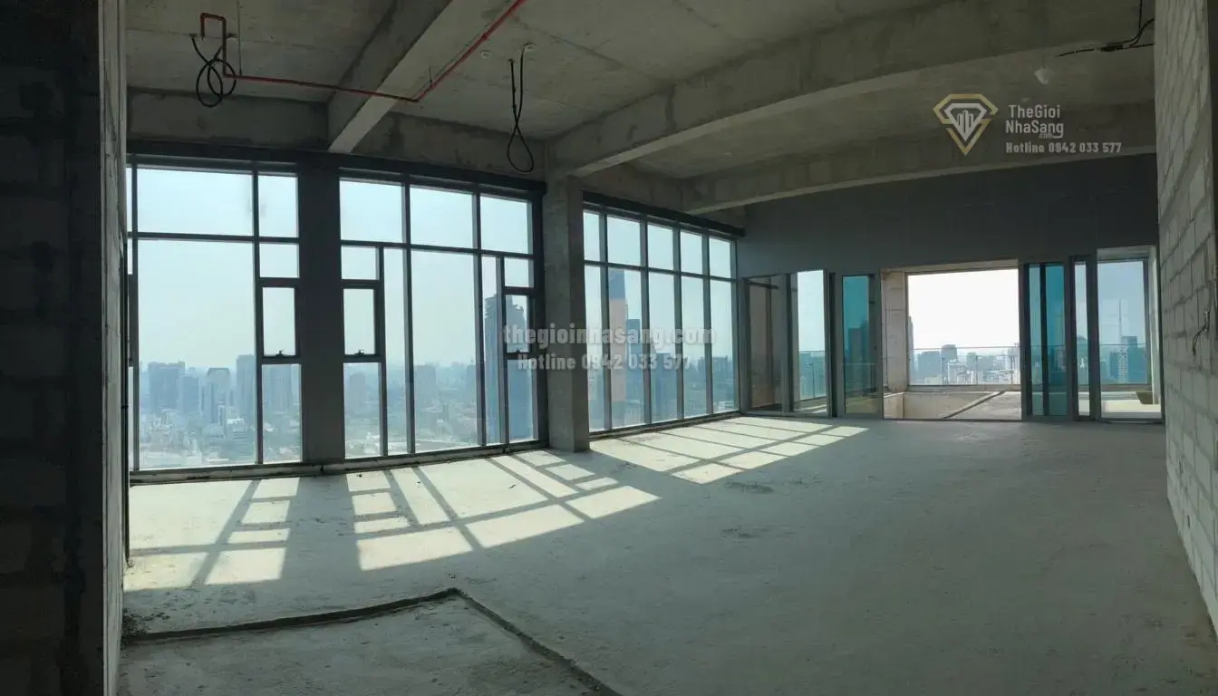 Căn hộ penthouse dự án Empire City Thủ Thiêm Quận 2 diện tích 376m2 giá 125 tỷ