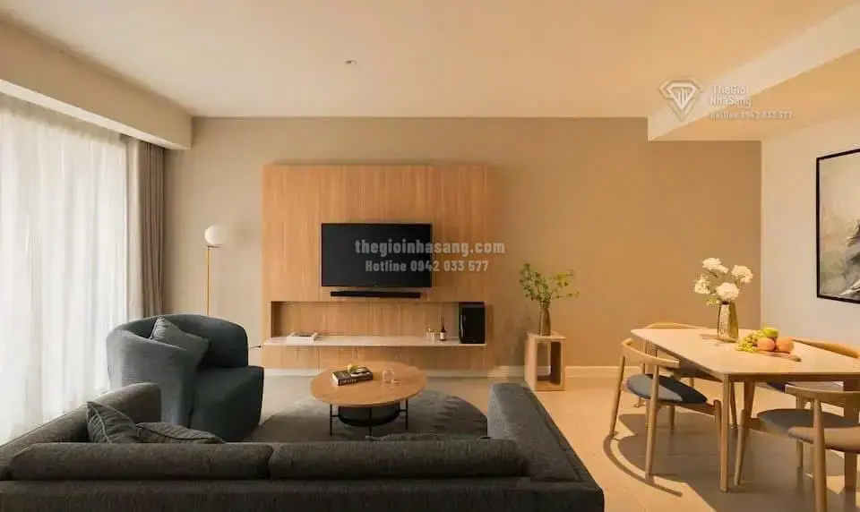 Căn hộ Zenity Quận 1 94m2 2PN 2WC giá 32 triệu/tháng