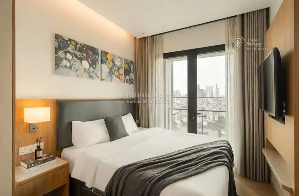 Căn hộ Zenity Quận 1 94m2 2PN 2WC giá 32 triệu/tháng