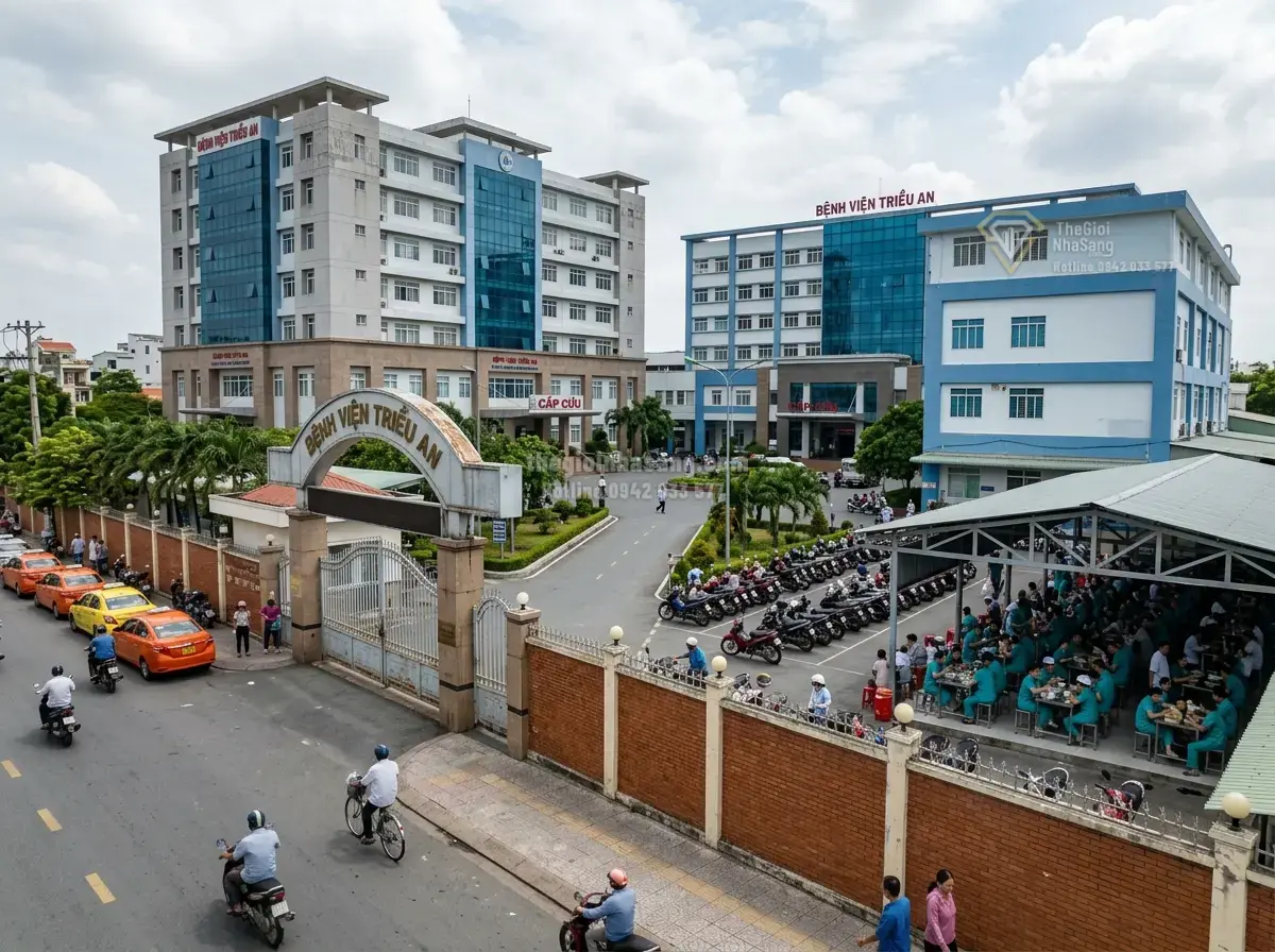 Chuyển nhượng cổ phần Bệnh Viện Triều An tại Bình Tân diện tích gần 15,000m2 giá 3,300 tỷ VNĐ