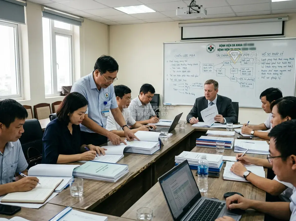 Chuyển nhượng cổ phần Bệnh Viện Triều An tại Bình Tân diện tích gần 15,000m2 giá 3,300 tỷ VNĐ