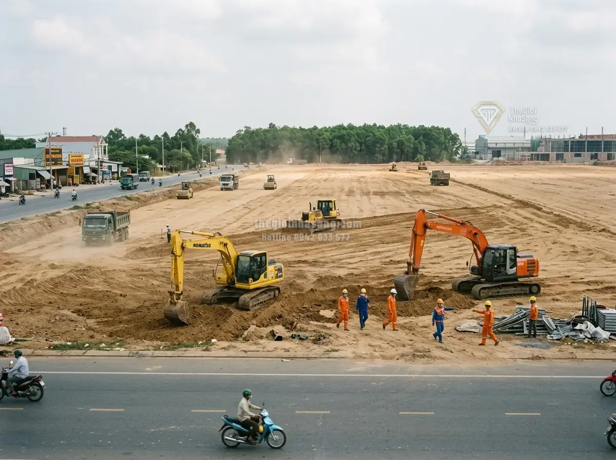 Chuyển nhượng dự án Taekwang khu dân cư Long Tân – Phú Hội Nhơn Trạch Đồng Nai diện tích 56ha giá 1xx triệu/$