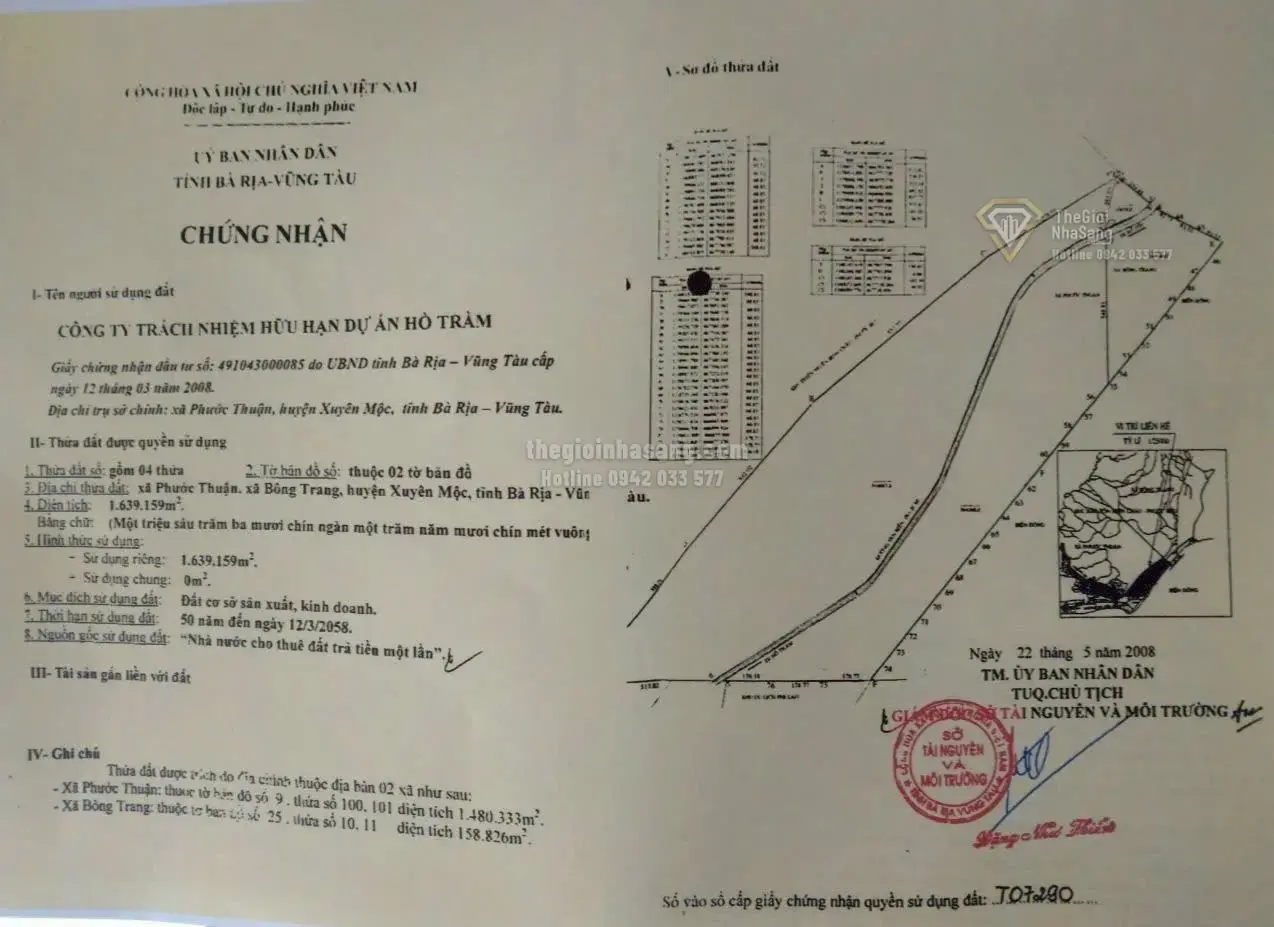 Condotel dự án M&A Resort The Grand Ho Tram Xuyên Mộc BRVT giá 850 triệu USD