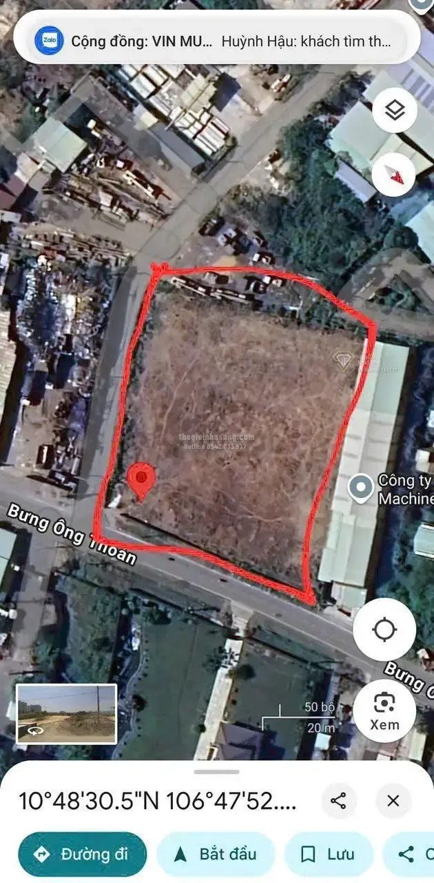 Đất nền Bưng Ông Thoàn, Quận 9, TP. Thủ Đức 4900m2 giá 250 tỷ