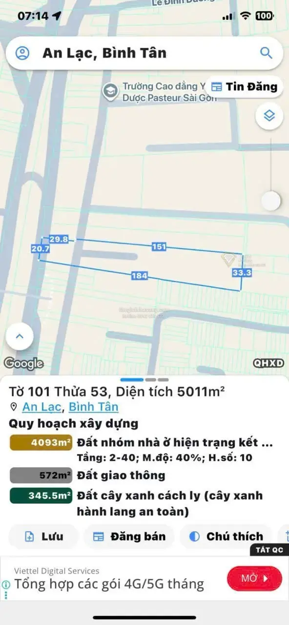 Đất nền cụm công nghiệp Phước Bình Long Thành Đồng Nai 580,000m2 giá 986 tỷ